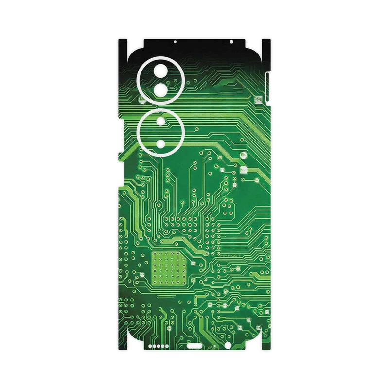 برچسب پوششی ماهوت مدل Green_Printed_Circuit_Board-FullSkin مناسب برای گوشی موبایل آنر X7b