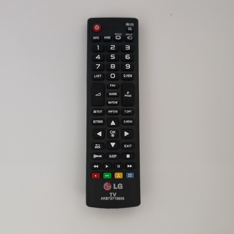 ریموت کنترل تلویزیون  مدل LGTVAKB73715605