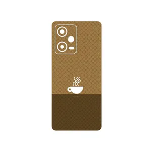 MAHOOT Minimal Cup of Coffee Icon Cover Sticker for Xiaomi Redmi Note 12 Pro