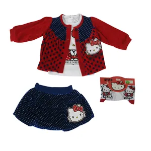 ست چهار تکه لباس نوزادی دخترانه کد 303343