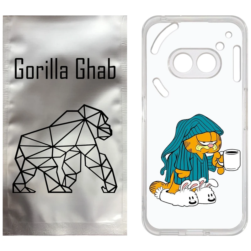 کاور گوریلا قاب مدل CLG کد 72 طرح گارفیلد مناسب برای گوشی موبایل ناتینگ فون Phone 2a / 2a Plus