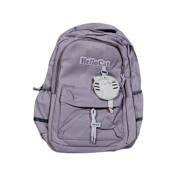 کوله پشتی مدرسه مدل hello cat کد 056