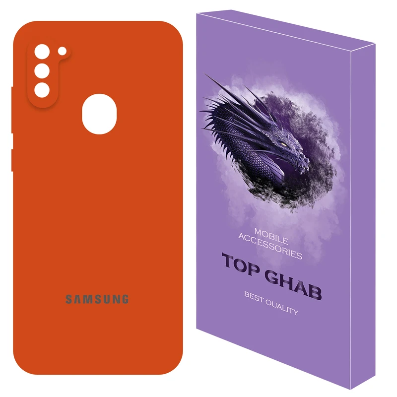 کاور تاپ قاب مدل سیلیکونی_پاککنی مناسب برای گوشی موبایل سامسونگ Galaxy A11 / M11