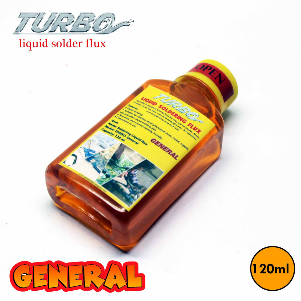 مايع لحيم كاري توربو مدل GENERAL حجم 120 میلی لیتر