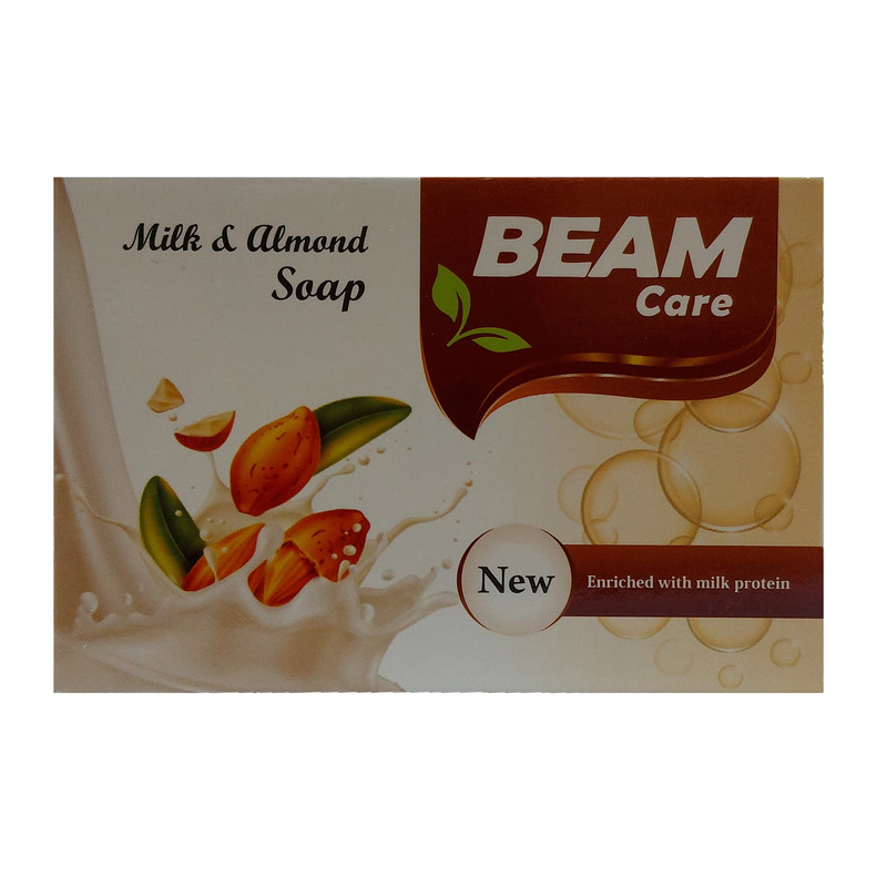 صابون شستشو بیم کر مدل Milk & Almond وزن 90 گرم