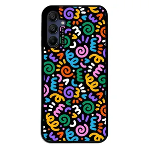AKAM AMC-WSGA15-DOODLE13 Cover For Samsung Galaxy A15