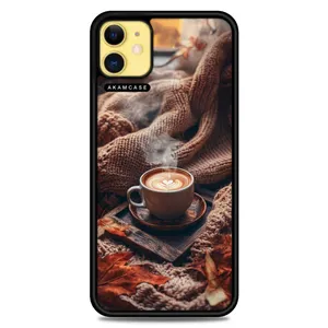AKAM AMC-WA11-COFFEE-17 Cover For Apple iPhone 11