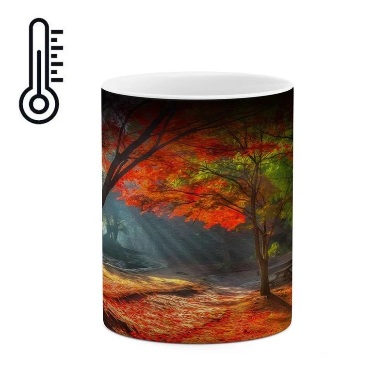 ماگ حرارتی کاکتی مدل منظره کد mgh15830