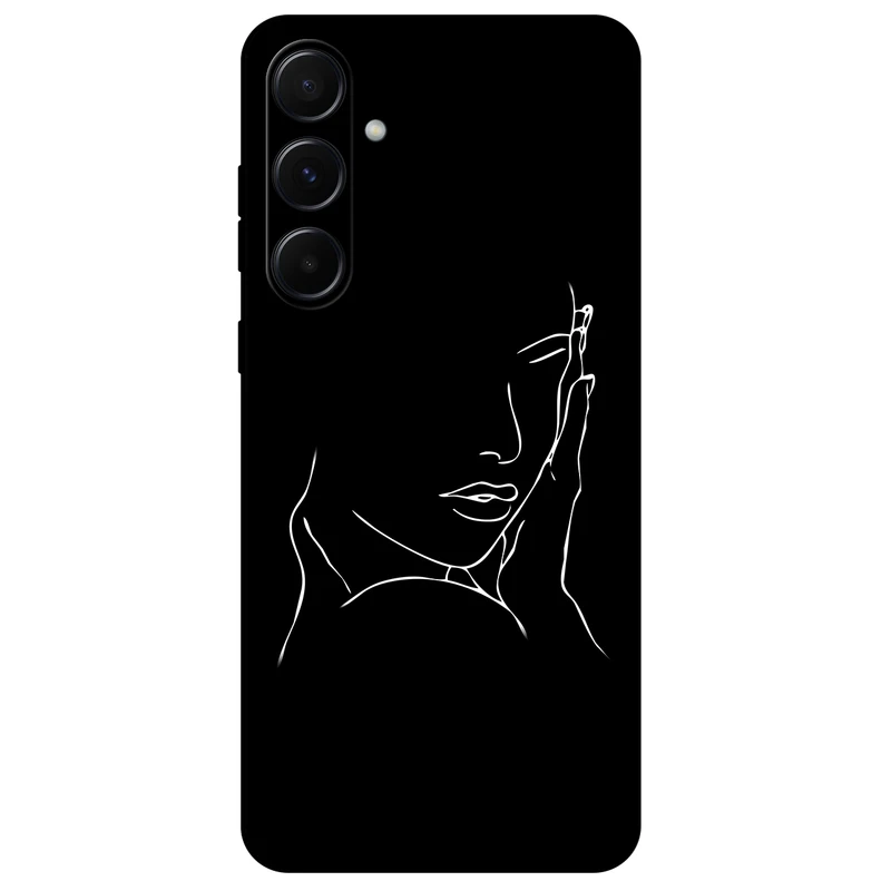 کاور مگافون طرح دخترانه مدل 8153 مناسب برای گوشی موبایل سامسونگ Galaxy A55 5G