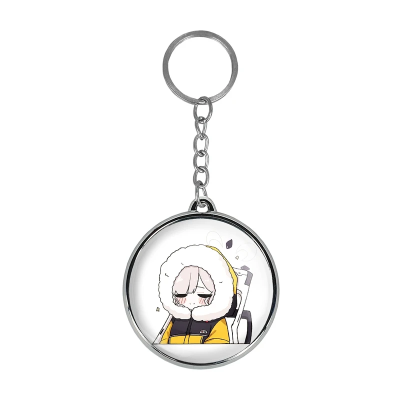 جاکلیدی خندالو طرح بازی آرشیو آبی (Blue Archive) مدل دوطرفه کد 3438834389