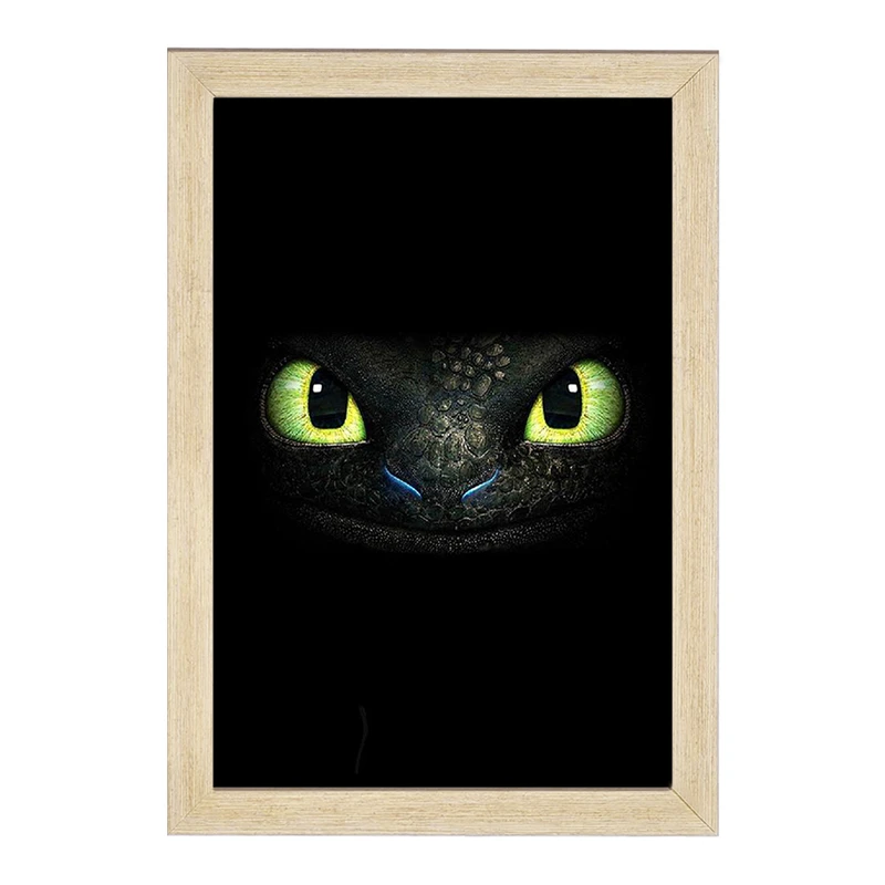 تابلو خندالو مدل اژدها سواران DreamWorks Dragons  کد 13756