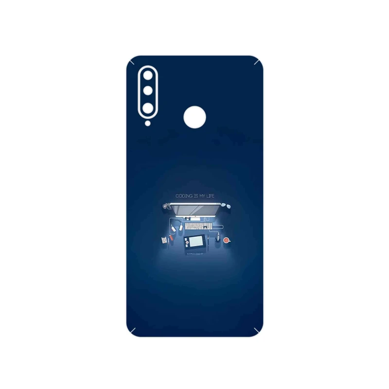 برچسب پوششی ماهوت مدل Programming 3 مناسب برای گوشی موبایل هوآوی P30 Lite (24 MP Camera)