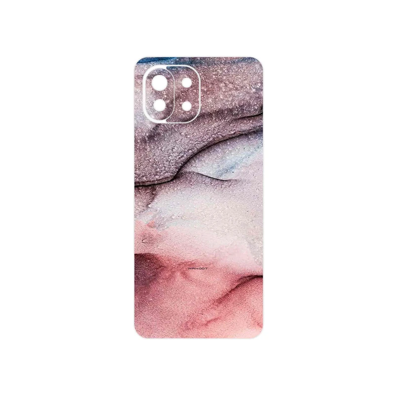 برچسب پوششی ماهوت مدل Smoky pink marble مناسب برای گوشی موبایل شیائومی MI 11 LITE