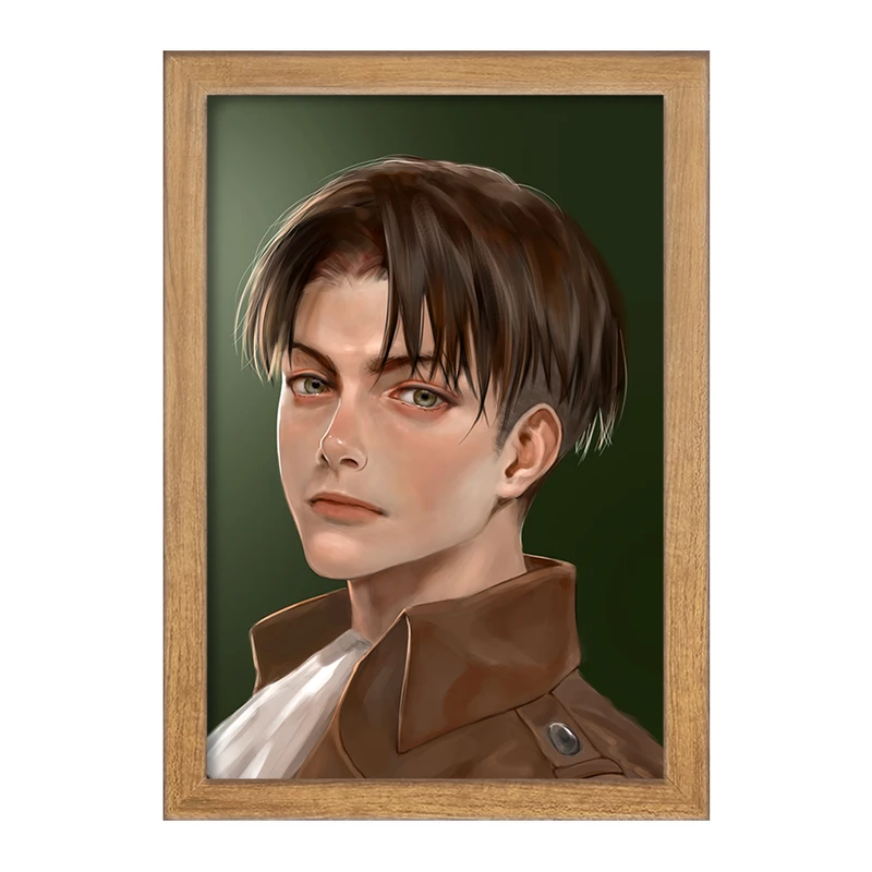 تابلو خندالو مدل لیوای انیمه اتک آن تایتان Attack on Titan  کد 18510