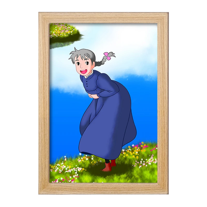 تابلو خندالو مدل سوفی انیمه قلعه متحرک هاول  کد 12892