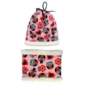 ست کلاه و شال گردن بچگانه کد 991010