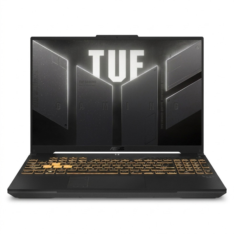 لپ‌تاپ 16 اینچی ایسوس مدل TUF Gaming F16 FX607VJ با پردازنده Core 5-210H، گرافیک GeForce RTX 3050 با حافظه 6 گیگابایت، رم 16 گیگابایت DDR4، حافظه SSD با ظرفیت 512 گیگابایت و نمایشگر WUXGA با نرخ نوسازی 144 هرتز