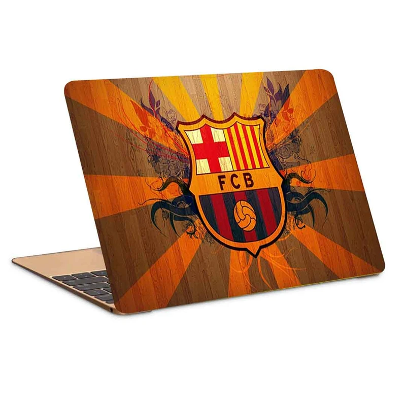 استیکر لپ تاپ طرح f.c barcelona 9کد c-281مناسب برای لپ تاپ 15.6 اینچ