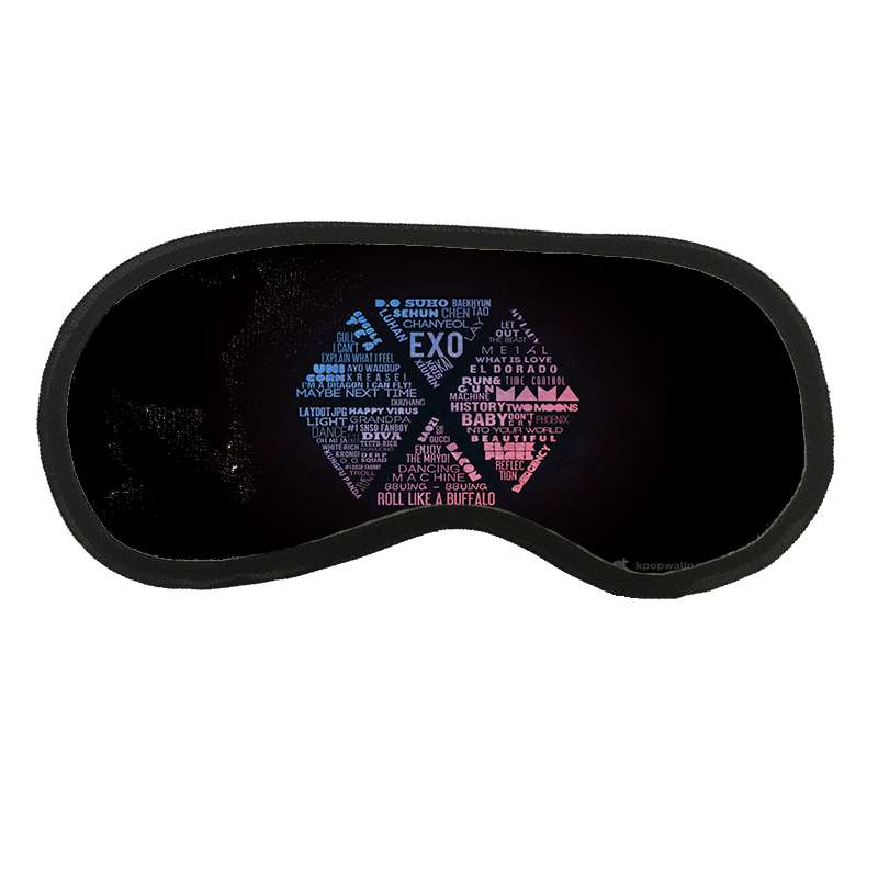 چشم بند خواب طرح گروه EXO کد ch228