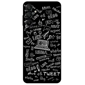 Megafone Social Media 1898 Cover For Samsung Galaxy A15 4G
