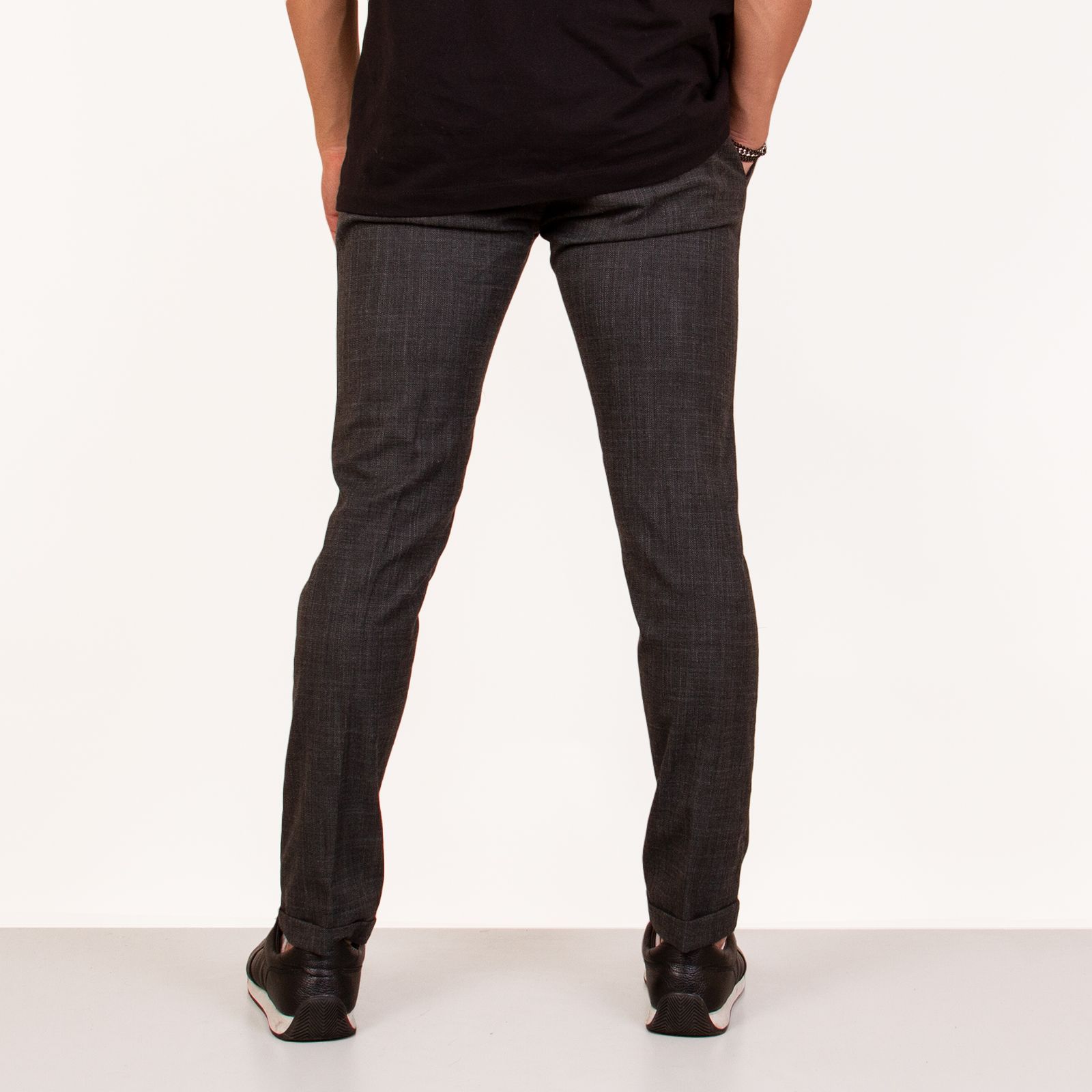 شلوار مردانه ان سی نو مدل فاستونی ال سی رنگ مشکی - - 74