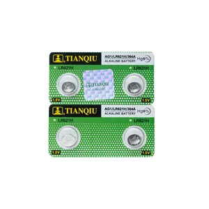 باتری ساعت تیانکیو مدل AG1 – LR 621 H - Original  بسته چهار عددی