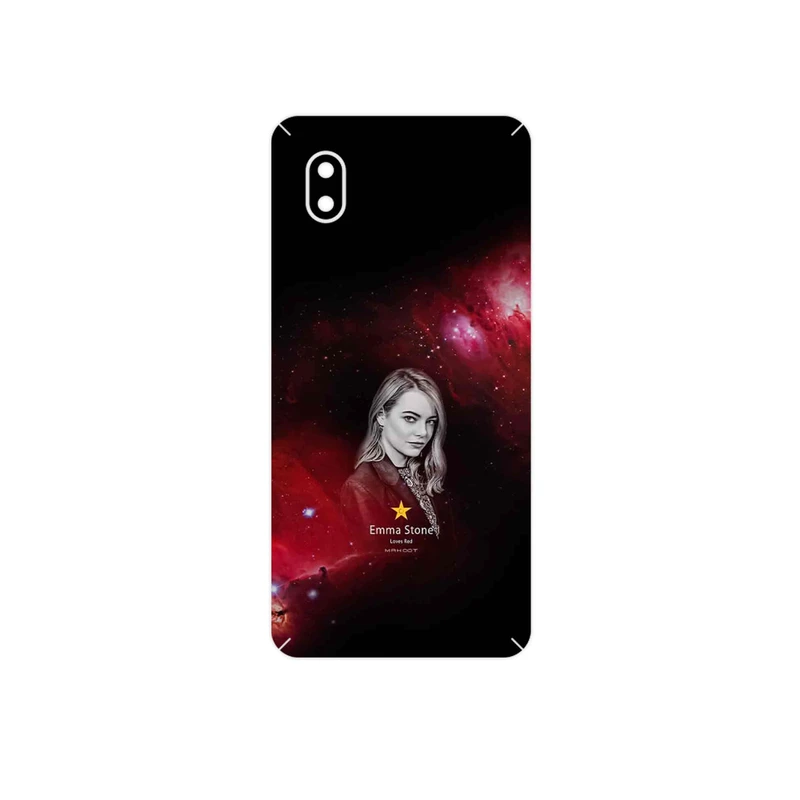 برچسب پوششی ماهوت مدل Emma Stone مناسب برای گوشی موبایل سامسونگ Galaxy A01 Core