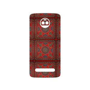 MAHOOT Embroidered Rug Cover Sticker for Motorola Moto Z2 Force