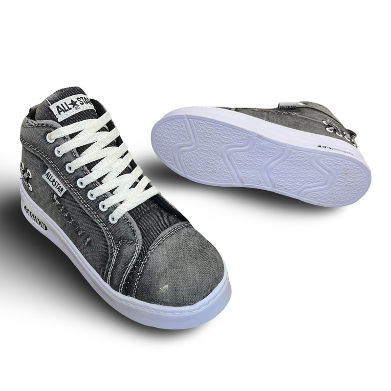 کفش پیاده روی زنانه مدل ساقدار جین