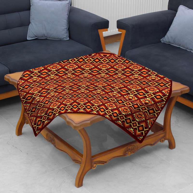 رومیزی طرح اسلیمی کد 974