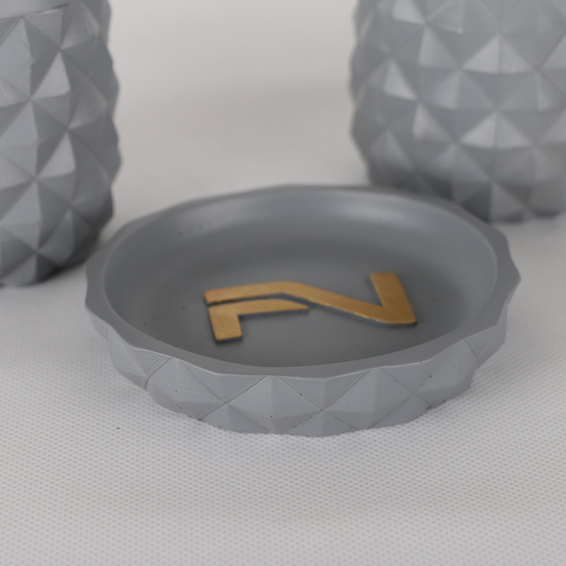 ست سرویس بهداشتی 3 پارچه دلفین مدل 002-Gr