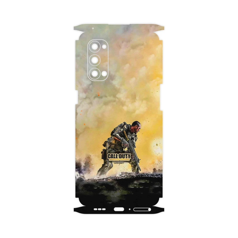 برچسب پوششی ماهوت مدل Call of Duty Warfare Game Series-FullSkin مناسب برای گوشی موبایل اپو Reno4 Pro 5G