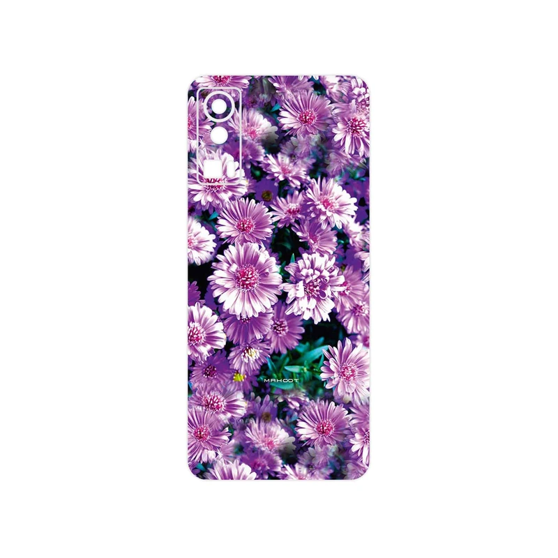 برچسب پوششی ماهوت مدل Purple_Flower مناسب برای گوشی موبایل جی پلاس X20
