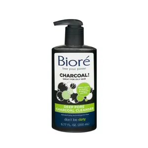 ژل پاک کننده آرایش بیوره مدل Charcoal حجم 200 میلی لیتر