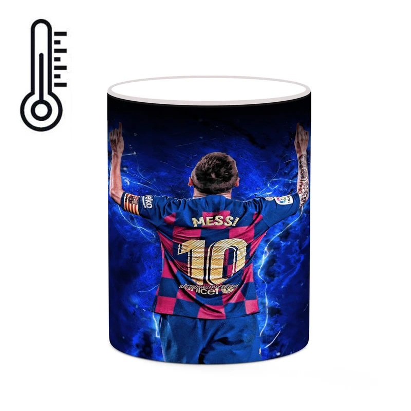 ماگ حرارتی کاکتی طرح Leo Messi لئو مسی مدل mgh42539