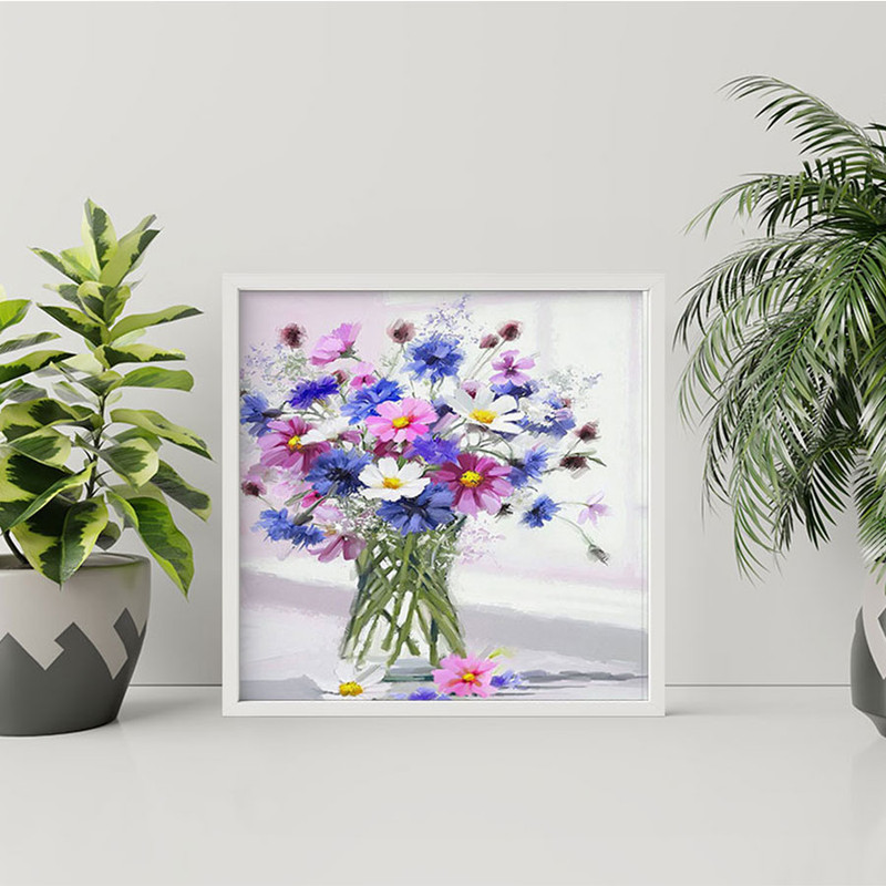 تابلو طرح گل مدل EP571