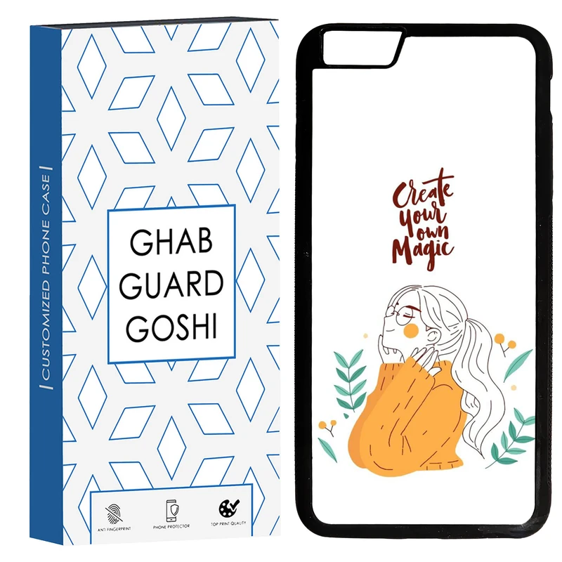 کاور قاب گارد گوشی طرح دخترانه کد TPU-050 مناسب برای گوشی موبایل اپل Iphone 6 PLUS / 6S PLUS