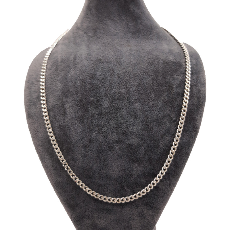 زنجیر نقره مردانه کد s100