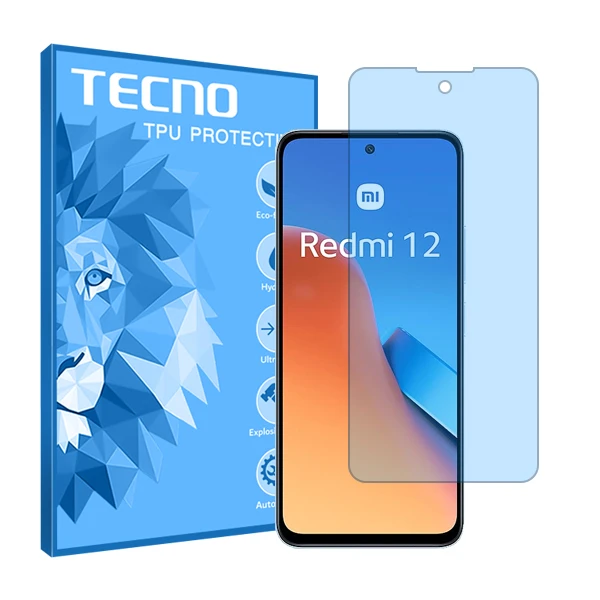 محافظ صفحه نمایش ضد اشعه آبی تکنو مدل HyBLU مناسب برای گوشی موبایل شیائومی Redmi 12