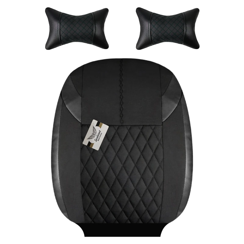 روکش صندلی خودرو سوشیانت مدل گندم مناسب برای سمند به همراه پشت گردنی