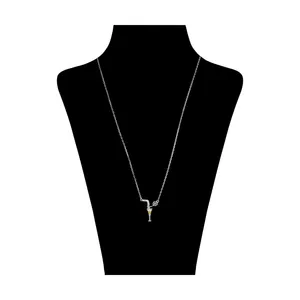 گردنبند نقره زنانه گالری شمرون کد NEC619S0