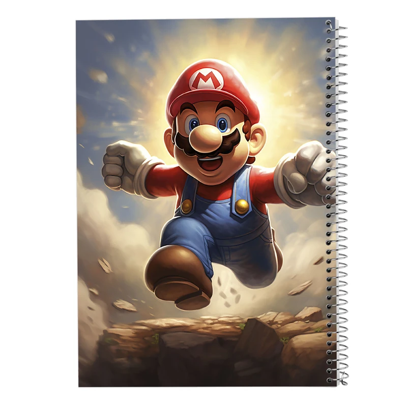 دفتر نت موسیقی 50 برگ مدوپد مدل super mario کد DF2856