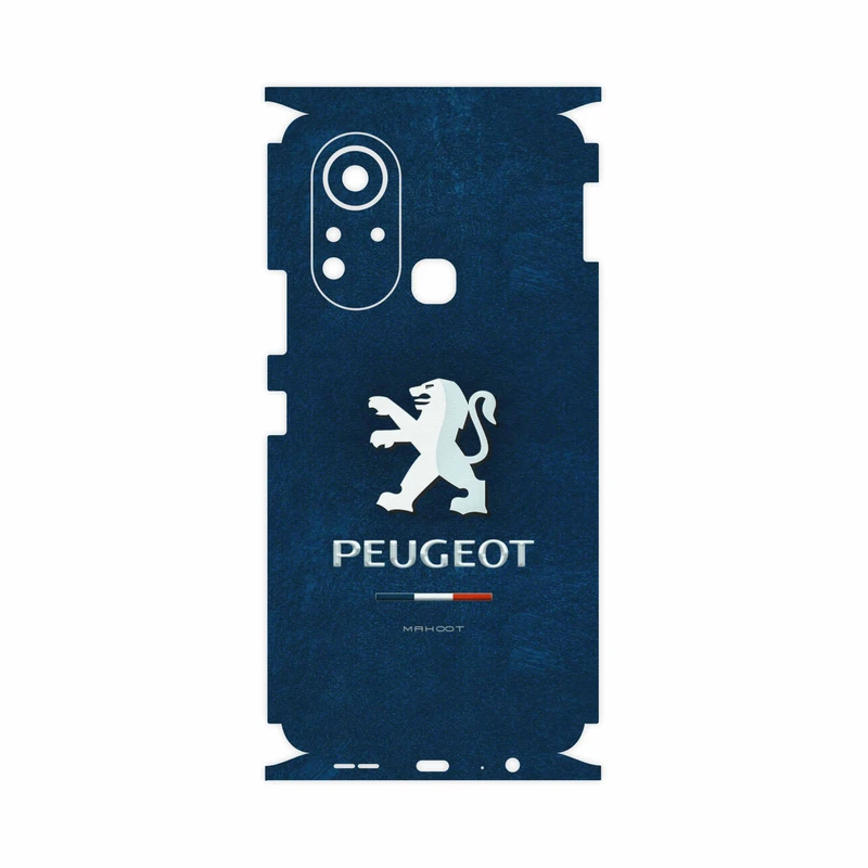 برچسب پوششی ماهوت مدل Peugeot-Logo-FullSkin مناسب برای گوشی موبایل اینفینیکس Hot 11s