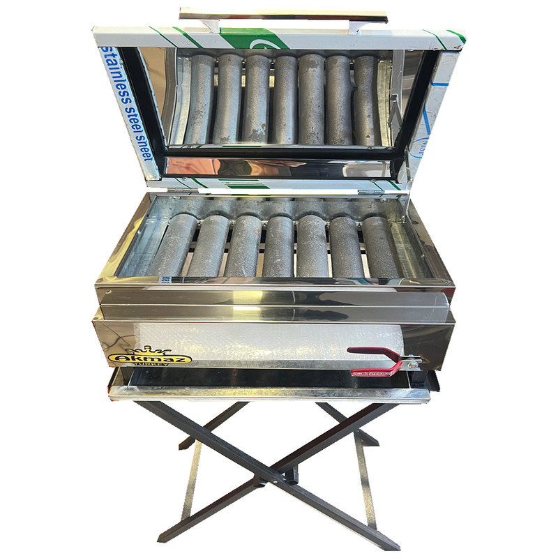 باربیکیو آکماز مدل 7 شعله درب دار