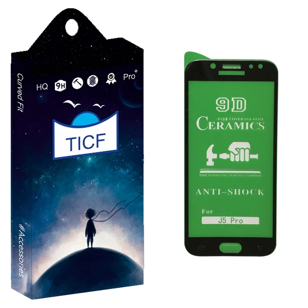 محافظ صفحه نمایش تی ای سی اف مدل +HD مناسب برای گوشی موبایل سامسونگ Galaxy J5 Pro