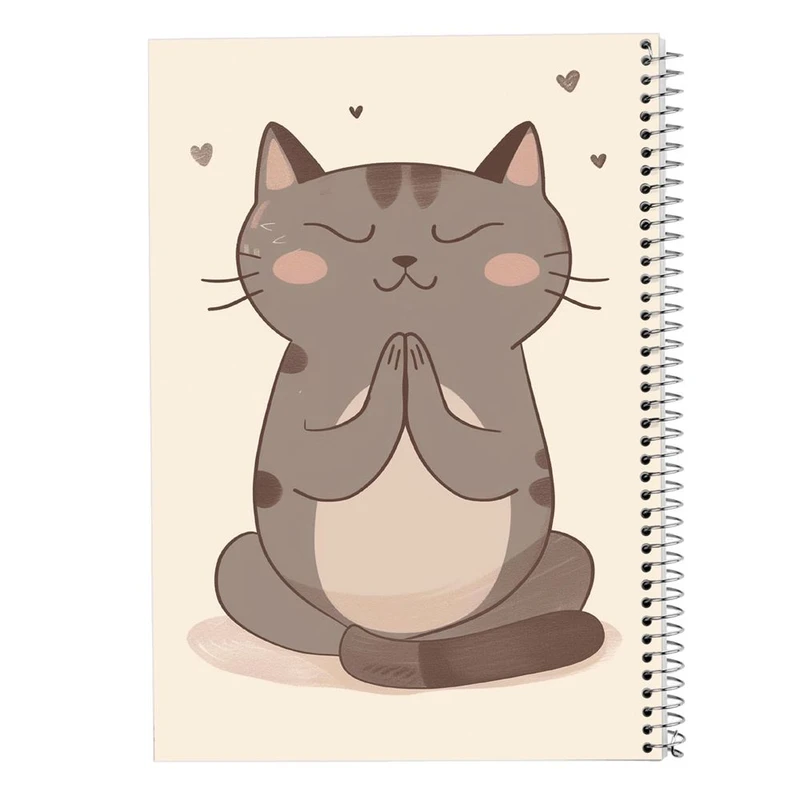 دفتر ژورنال نویسی 50 برگ مدوپد مدل نقطه ای طرح موجودات فانتزی کد DF16820