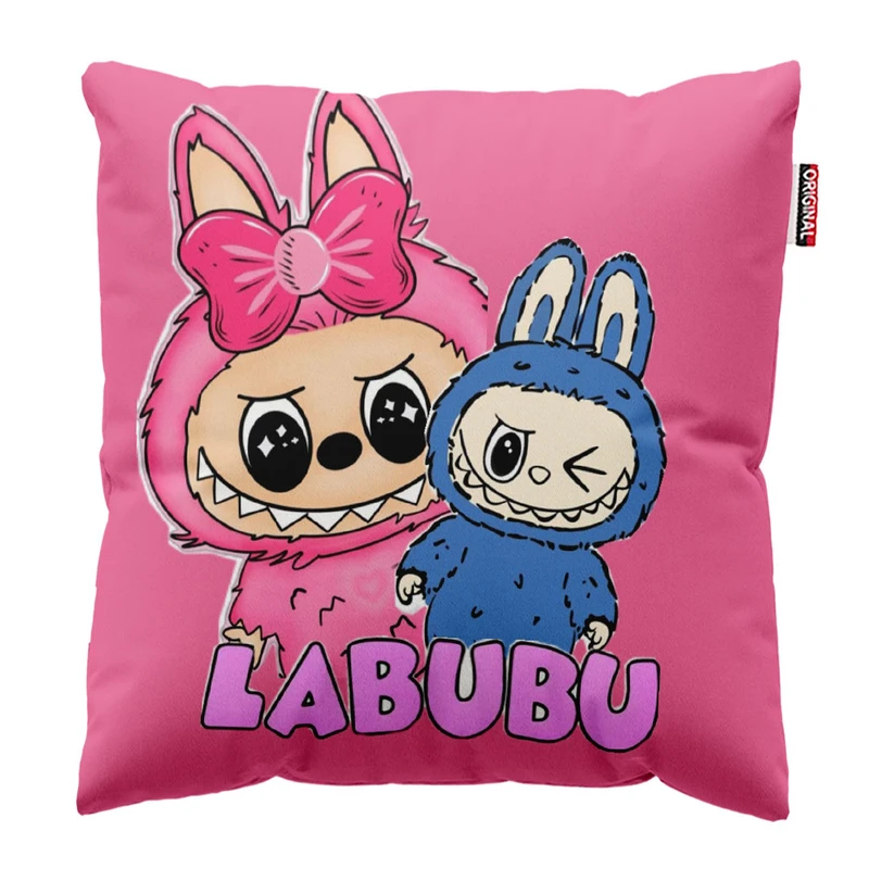 کوسن پاد آفرین طرح لبوبو کد 35 سایز 30* 30 سانتی متر