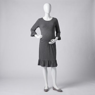 پیراهن بارداری اسمارا مدل چین دار