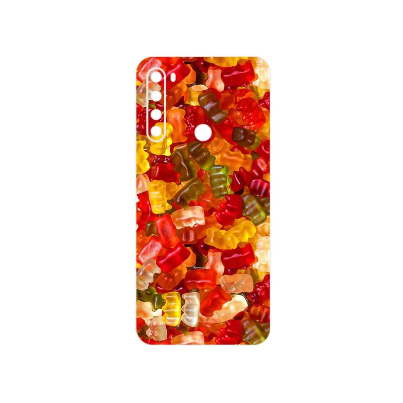 برچسب پوششی ماهوت مدل Gummi candy 1 مناسب برای گوشی موبایل شیائومی Redmi Note 8 2021