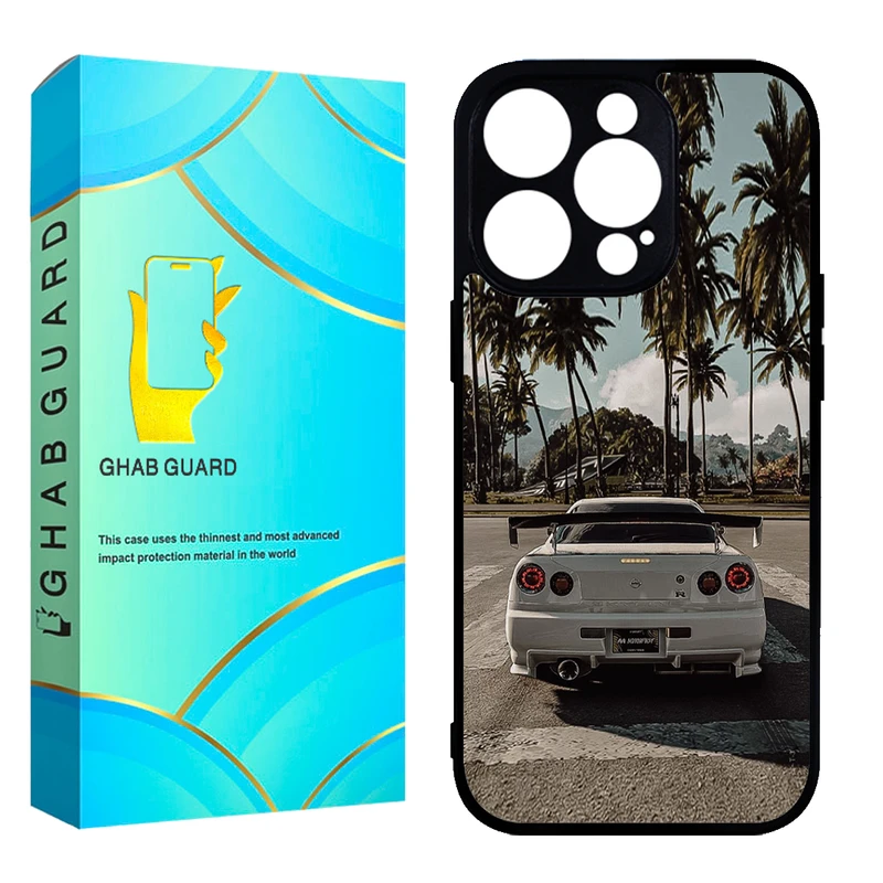 کاور قاب گارد طرح ماشین مدل GCHP15P مناسب برای گوشی موبایل اپل iPhone 15 Pro